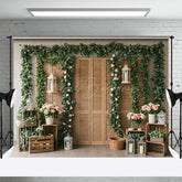 Lofaris Fresh Floral Boho Sweet And Lovely Wedding Backdrop